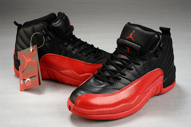 Air Jordan 12 Mens Shoes Aaa Black/Red 
